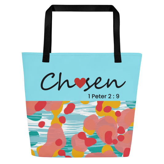 Christian tote bag - Chosen Large Tote Bag - Saint Label