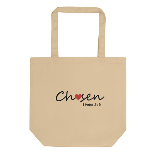 Christian tote bag - Chosen Cotton Tote Bag - Saint Label