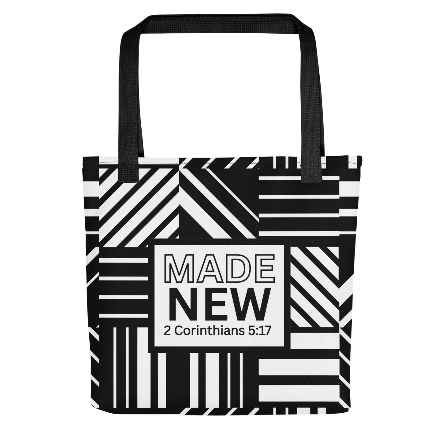 Made New Tote Bag - 2 Corinthians 5:17